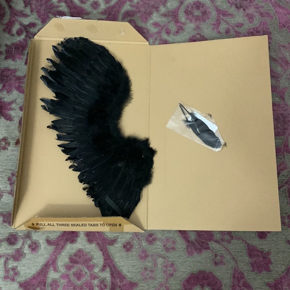 ❌SOLD❌👀Feathered Wings -Handmade-Real Duck & Goose Feathers-Costume-Ballet - Picture 5 of 9